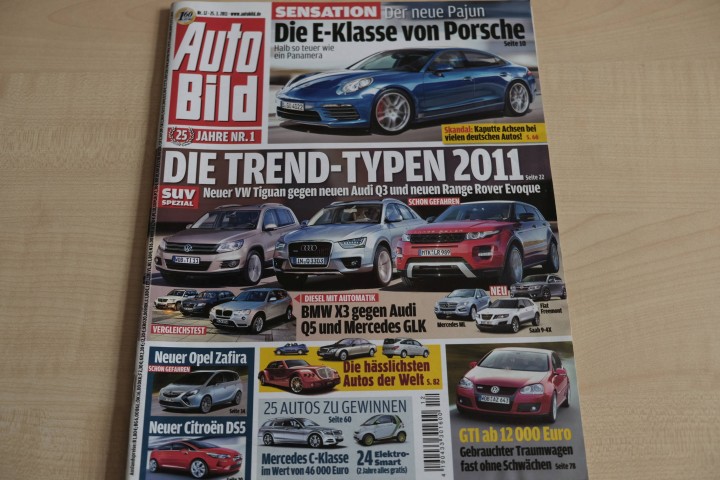 Deckblatt Auto Bild (12/2011)